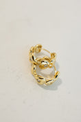 Load image into Gallery viewer, Hearts Hoop Earrings