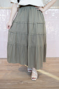 Load image into Gallery viewer, Raquel Green Maxi skirt