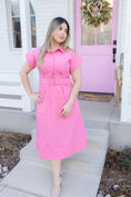 Load image into Gallery viewer, Sweet Rose Midi Dress