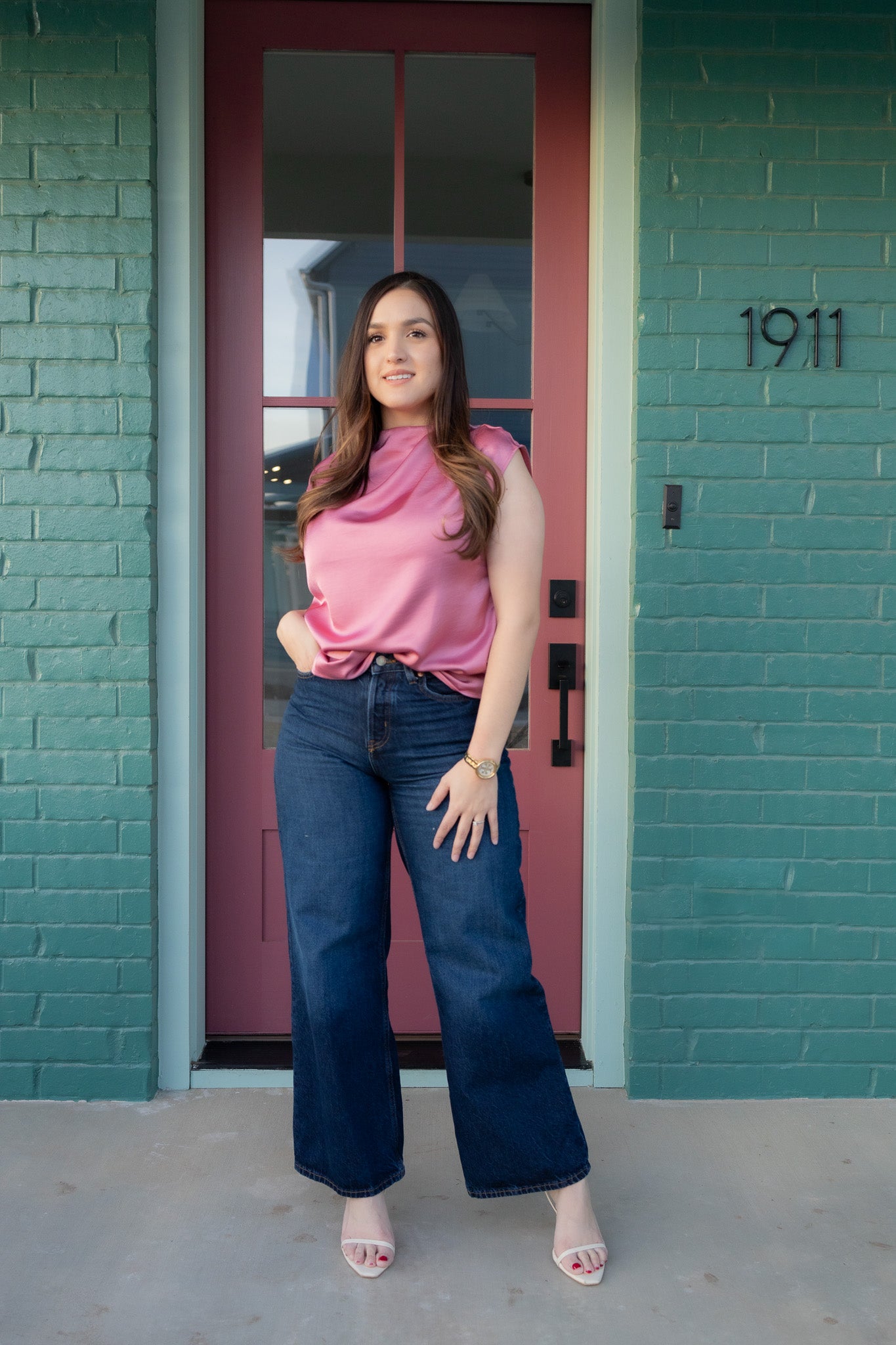 Katie Blush Blouse