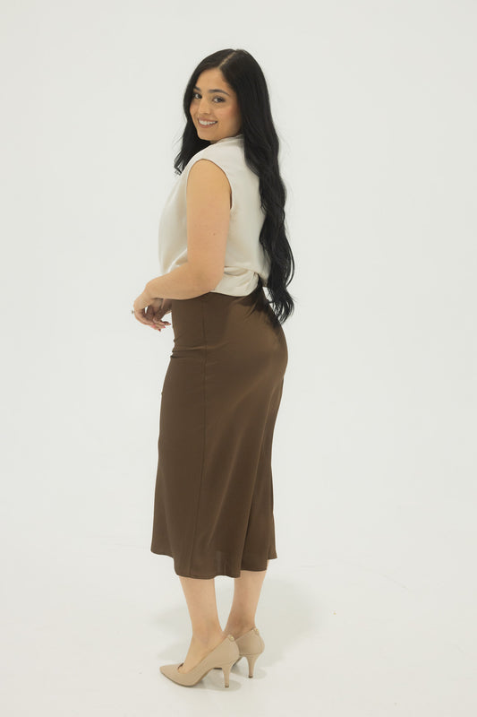 Sabrina Brown Skirt