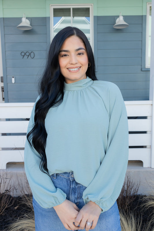 Tammy Aloe Blouse