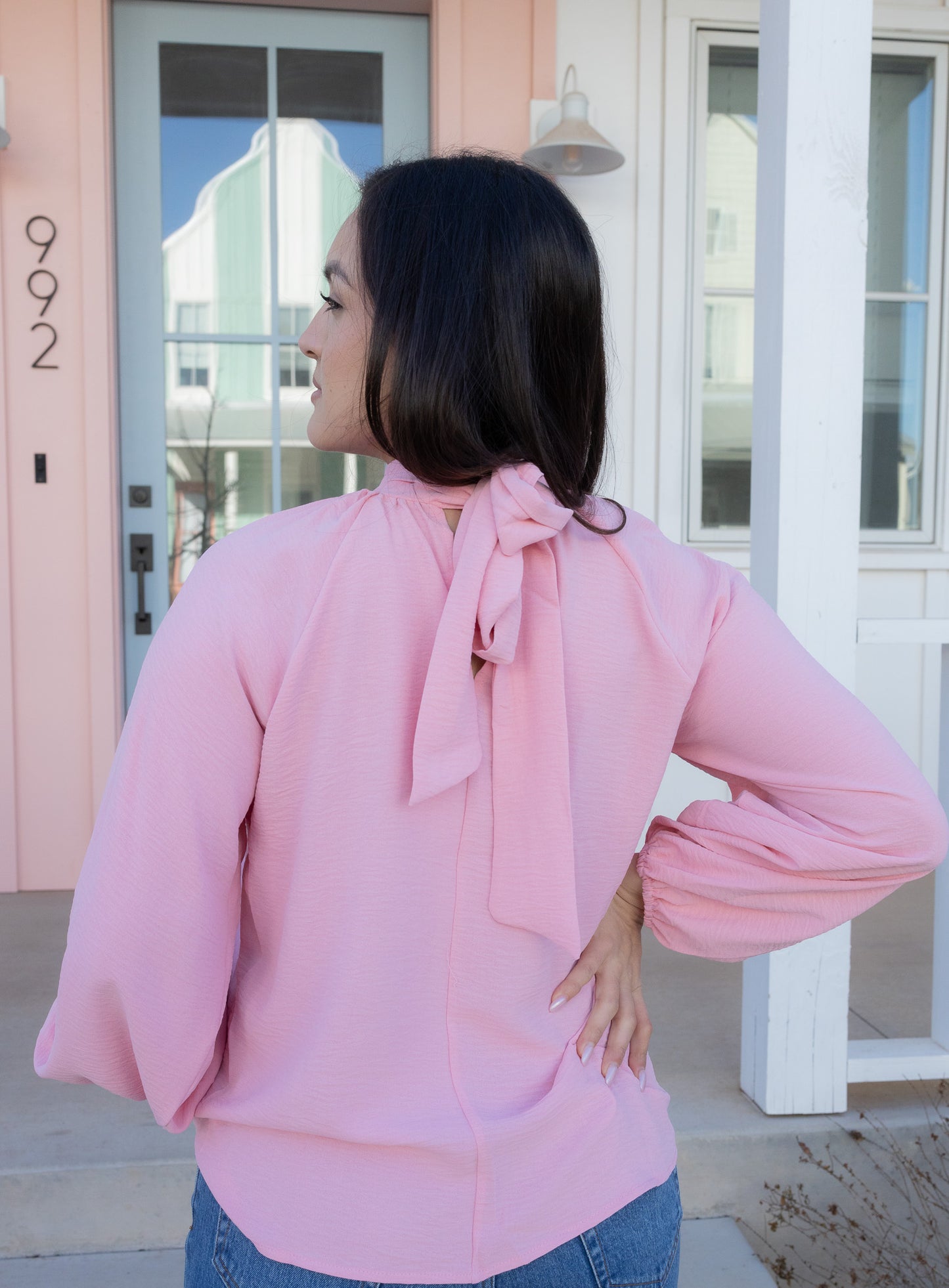 Tammy Pink Blouse