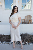 Load image into Gallery viewer, Sabrina Cream Skirt