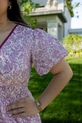 Load image into Gallery viewer, Rosy darling midi dress