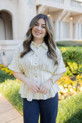 Load image into Gallery viewer, Amy Taupe Blouse