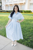 Load image into Gallery viewer, Darling Wildflower Blue Dress