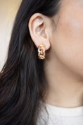 Load image into Gallery viewer, Golden grace hoops
