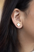 Load image into Gallery viewer, Radiant white earrings