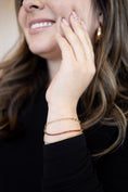Load image into Gallery viewer, city shine red bracelet
