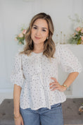 Load image into Gallery viewer, Polly darling white blouse