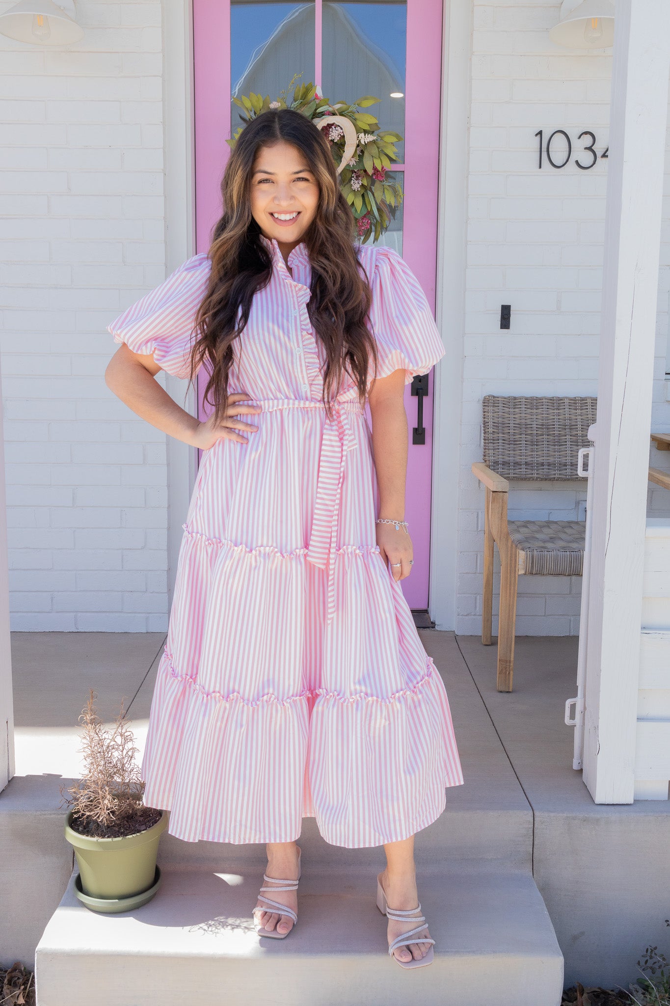Isabella Rose Pink Midi Dress