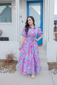 Load image into Gallery viewer, Butterfly Maxi Dress
