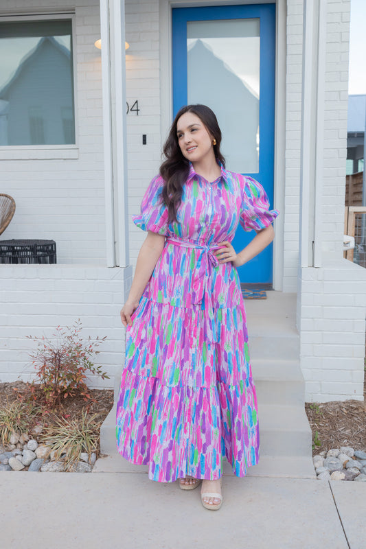 Butterfly Maxi Dress