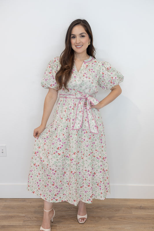 Melody Floral Maxi Dress
