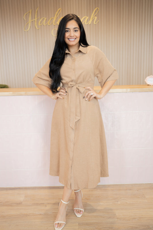 Alea Taupe Dress
