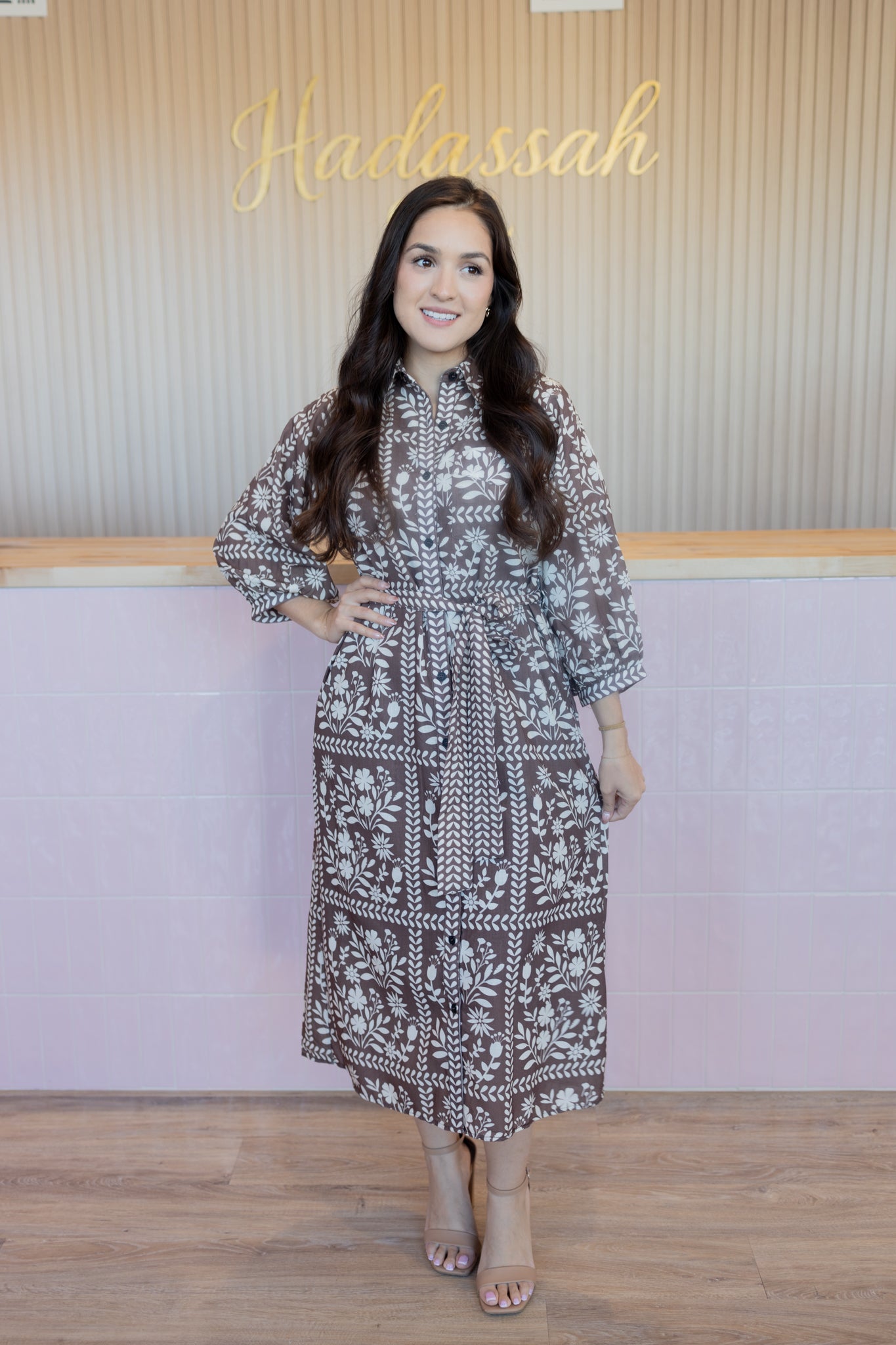 Heaven Brown Dress