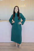 Load image into Gallery viewer, Bethel Pine Sweater Dress