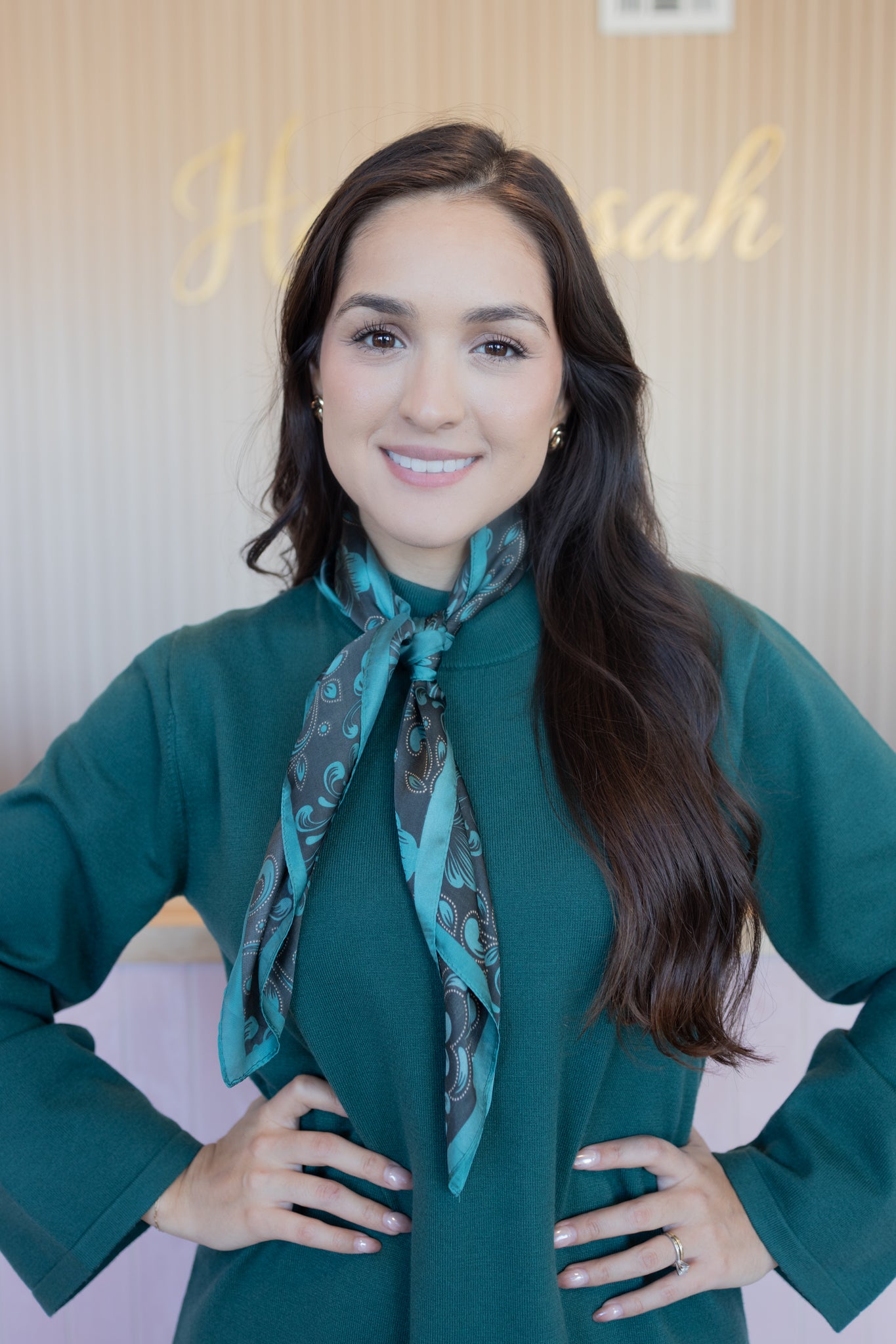 Gala Green Scarf