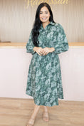 Load image into Gallery viewer, Autumn Green Dress