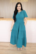 Load image into Gallery viewer, Jordan Teal Dress