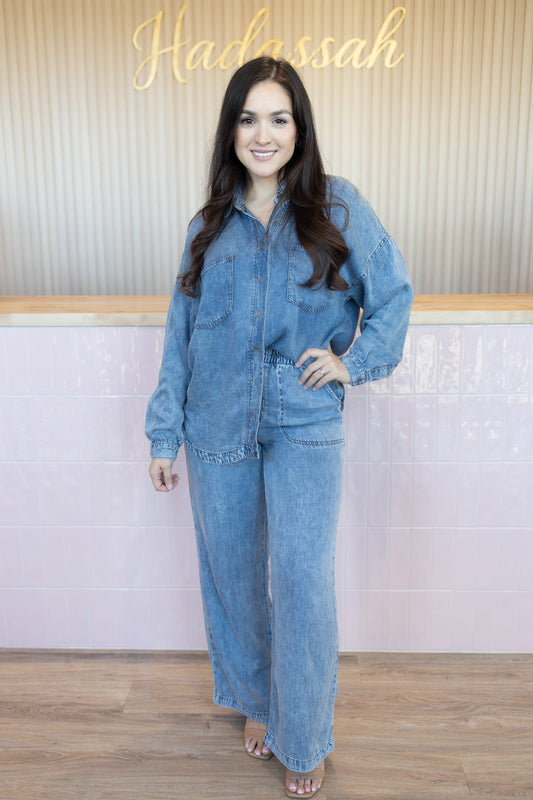 Charlotte Denim Set