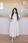 Load image into Gallery viewer, Clara Polka Dot Maxi Dress