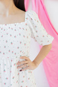Load image into Gallery viewer, Edith Red Floral Dress