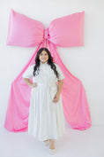 Load image into Gallery viewer, Evie Blue Stripe PLUS Dress
