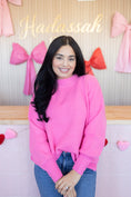 Load image into Gallery viewer, Rosabelle Bubblegum Pink Sweater