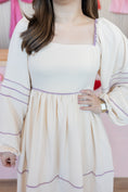 Load image into Gallery viewer, Gabriella cream midi dress