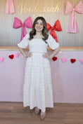 Load image into Gallery viewer, Dhalia Cream/Pink Dress