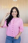 Load image into Gallery viewer, Aylany Pink Cardigan