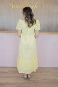 Load image into Gallery viewer, COSTAL MUSE YELLOW DRESS