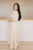 Load image into Gallery viewer, ANNY CREAM MAXI DRESS