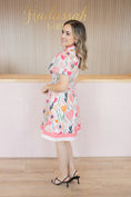 Load image into Gallery viewer, CHARLOTTE MULTI PINK DRESS