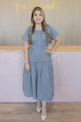 Load image into Gallery viewer, CLAIRE NAVY DRESS