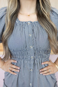 Load image into Gallery viewer, CLAIRE NAVY DRESS