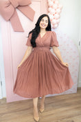 Load image into Gallery viewer, Mariah Rust Dress