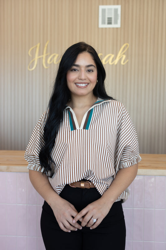 Belenn Caramel Blouse