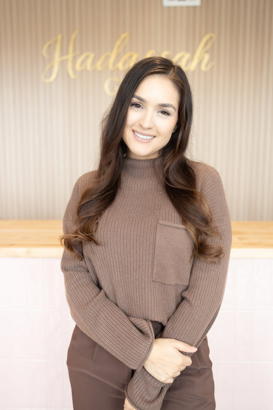 Anayeli Mocha Sweater