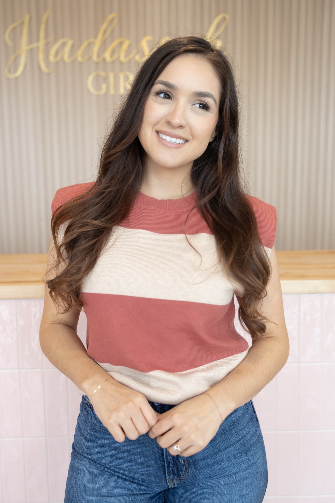 Tifanny pink Top