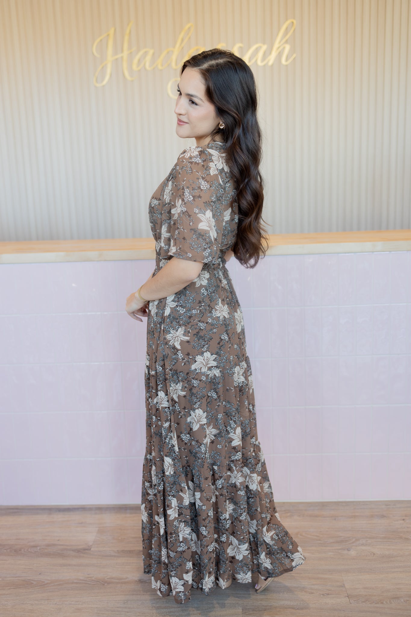 Hope Mocha Dress