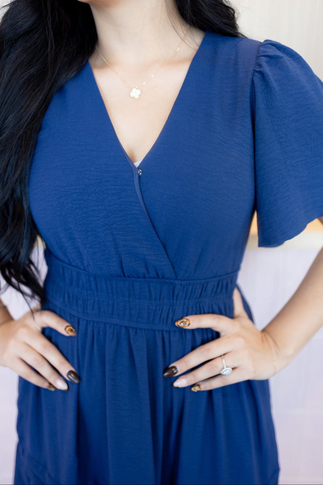 Jordan Navy Dress