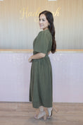 Load image into Gallery viewer, Aliah Olive Dress