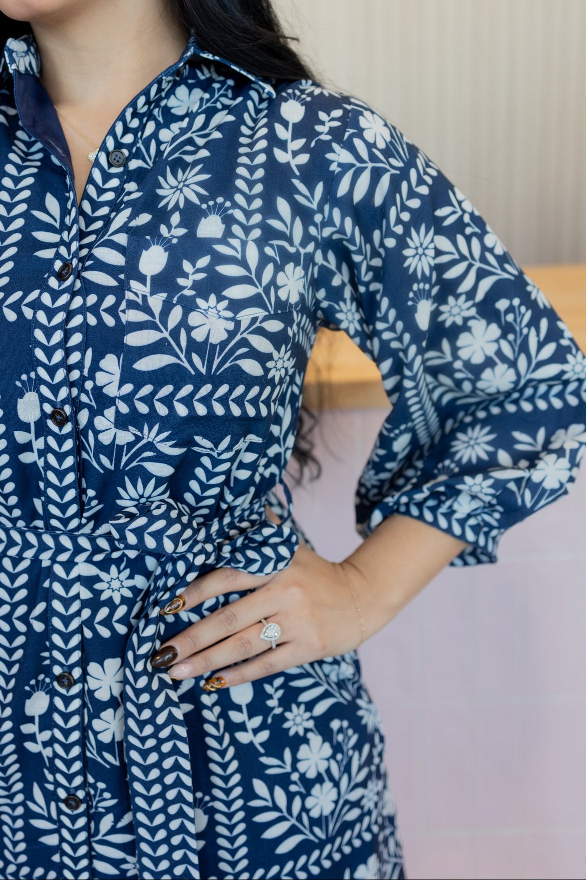 Heaven Navy Dress