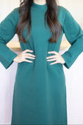 Load image into Gallery viewer, Bethel Pine Sweater Dress