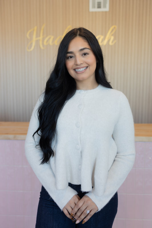 Millie white Sweater