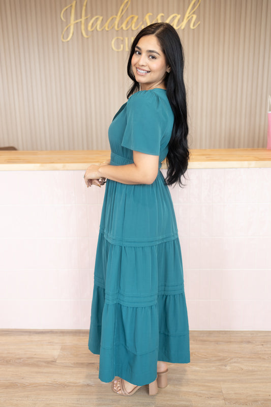 Jordan Teal Dress