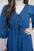 Load image into Gallery viewer, Elizabeth Denim Dress